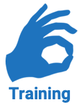 Training icon - OK sign