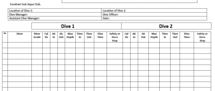 Dive paperwork online…